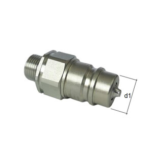 Hydraulikkupplung SET Stecker / Muffe AG BG3 metrisch leicht
