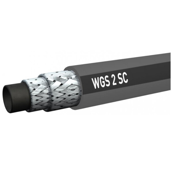 2SC WG DN 08 Pressure washer Hose gray