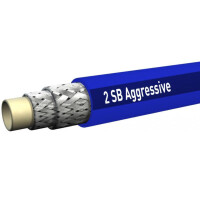 2SB Thermoplastschlauch blau für Aggressive Medien
