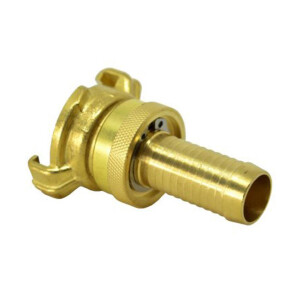 Klauenkupplung Mody mit Schlauchanschluss und Kontermutter 1/2", 3/4", 1" oder 1.1/4"