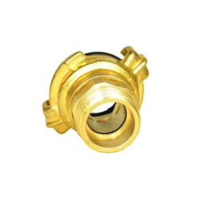 Klauenkupplung 360° frei drehbar mit AG 1/2", 3/4", 1" oder 1.1/4"