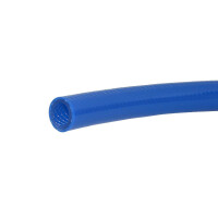 blau gedeckter Druckluftschlauch mit gewebeeinlage