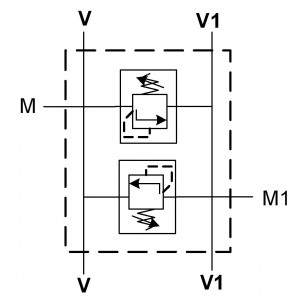 DDBV-IG3/8" 35l/min 5-50bar AL