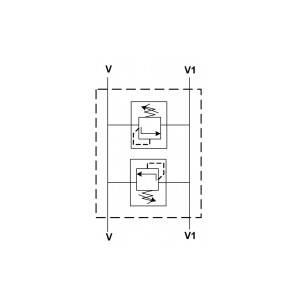 DDBV-IG3/8" 35l/min 5-50bar AL