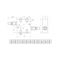 DDBV-IG3/8" 35l/min 5-50bar AL