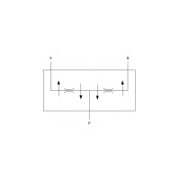 KMT-IG3/8"-3/8" 6-10 l/min 250 bar ST