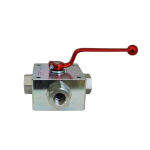 4 Wege Blockkugelhähne X- Bohrung 4BKHX IGR BSPP mit...