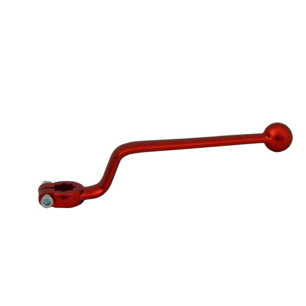 Aluminum hand lever (bent) for block ball valves 14mm