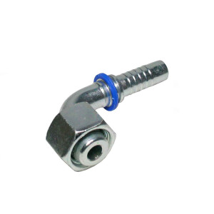 Hydraulikpressnippel im 90grad Bogen mit Innengewinde...